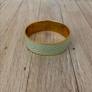 Mint and gold bracelet